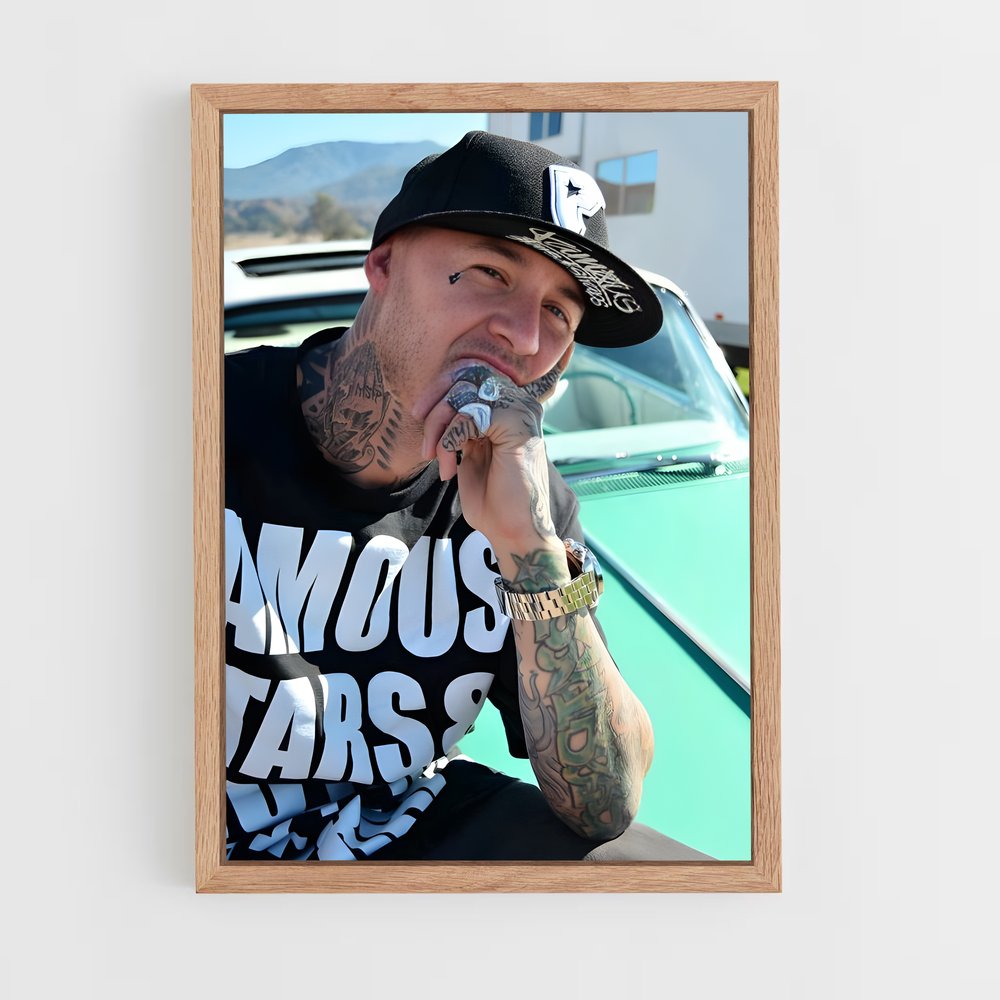 Poster Tatouage et Carrosserie – affiche Motocross freestyle (vue 4)